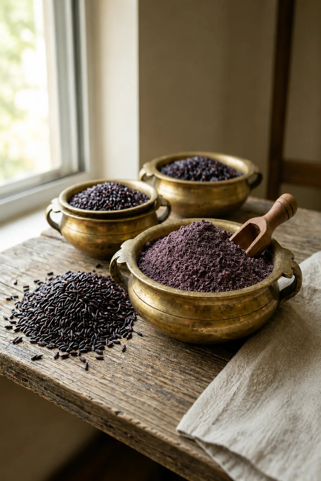 Karuppu Kavuni Arisi Puttu Maavu