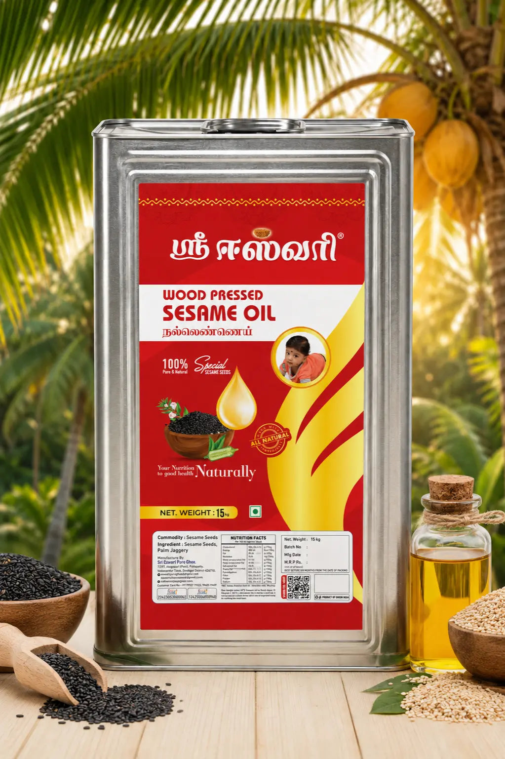 Jaggery Gingelly Oil